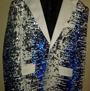 Angelino style sequins blazer.